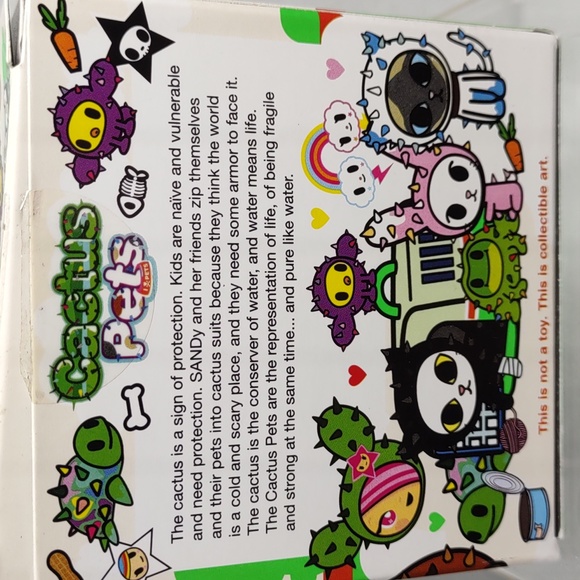 Tokidoki Cactus Pets "Peanut" - Picture 6 of 6